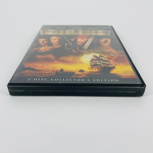 Pirates Of The Caribbean The Curse Of The Black Pearl Movie DVD - GUC - Picture 3 of 15